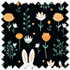 Hop To It, Noir - Roller Blind